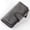 Dark Gray, variant on Pinkdeer PU Leather Trifold Wallet for Women with Zipper Closure,Dark Gray