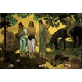 thumbnail image 2 of Gauguin, Paul 18x14 Black Ornate Wood Framed with Double Matting Museum Art Print Titled - Harvest of Fruit Cuisine, 2 of 4