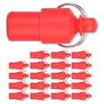thumbnail image 3 of Étiquette d'Identité pour Animal, Étiquette pour Chien Anti-Perte, Pendentif Collier Anti-Perte Collier pour Chiot Chien pour Étiquette pour Animal Nom d'Identité de Chat Rouge,Orange,Vert,Bleu,Noir, 3 of 8