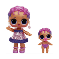 thumbnail image 2 of LOL Surprise Deluxe Present Surprise, Serie 2 Tema de fiesta de pijamas, muñeca y hermana pequeña L.O.L. Surprise! ‎576419C3, 2 of 5