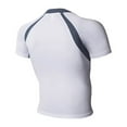 thumbnail image 3 of CHUOU Men's Summer Short Sleeve Breathable Running Sports Fitness Training Slim T Shirt, 3 of 3