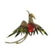 thumbnail image 4 of Broche, broche de mujer para complementos de traje, boda, decoración versátil, Rojo, 4 of 9