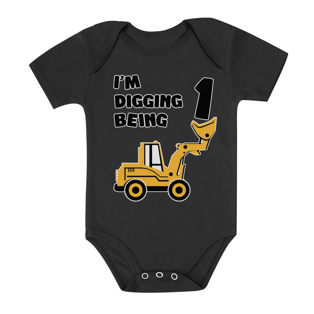 baby boy construction outfit