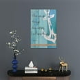 thumbnail image 2 of Lighthouse Nautical Wall Art Coastal Beach Pictures Canvas Prints Ocean Decorations Painting Framed Window Seascape Artwork Gifts Office Home Decor for Bathroom Dining Living Room 16"x12", 2 of 6