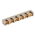 thumbnail image 3 of Guitare Écrou 6 Cordes Métal Réglable Couleur Argent Accessoire Instrument pour Basse, 3 of 14