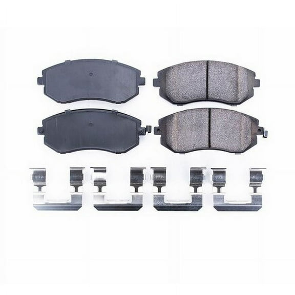 PowerStop 17-929 Disc Brake Pad Set Saab, Subaru Disc Brake Pad Set - Front