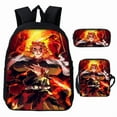 thumbnail image 4 of 3D Demon Slayer Backpack Cartoon Backpack Three-Piece Printing, 4 of 10