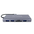 thumbnail image 2 of Imagen de producto Imagen de producto Imagen de producto Imagen de producto Adaptador Hub USB-C Batauro 2 x HDMI 1 x VGA 2 x USB 3.0 3 x USB-C 1 x PD 1 x SD 1 x Micro SD 1 x 3.5mm, 2 of 3
