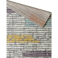 thumbnail image 2 of L'Baiet Alice Grey Striped 4' x 6' Rug, 2 of 5