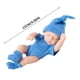 thumbnail image 3 of Muñeca bebé reborn realista de 18 cm con extremidades ajustables y piel de vinilo suave | Juguete de simulación realista para coleccionistas, accesorios de fotografía o regalo, 3 of 6