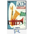 thumbnail image 2 of Women's Soul Jazz at the Philharmonic  Graphic Tee White Small, 2 of 5
