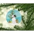 thumbnail image 2 of Merry Christmas Tree White Boxer Cooper Ceramic Ornament, 2 of 3