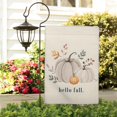 thumbnail image 3 of Goopy Pumpkin Double-Sided Garden Flag 12x18 Fall Yard Decor Outdoor Garden Welcome Flag for Lawn Farm and Patio Banner, 3 of 5