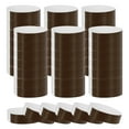 thumbnail image 1 of Uxcell 100Pcs Pulseras de Papel para Eventos, Pulseras Impermeables Coloridas para Construcción de Equipos, Parque de Diversiones, Concierto e Identificación, Marrón, 1 of 6
