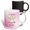 Multicolor, variant on 3drose, Two Turtle Doves on the Second Day of Christmas, 15oz Two-tone Red Mug