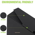 thumbnail image 6 of BAKIPACK Black Gift Box with Lid , Reusable Collapsible Gift Box, 11.5x8.1x3.8 inches(No Magnetic, No stickers, Matte), 6 of 7