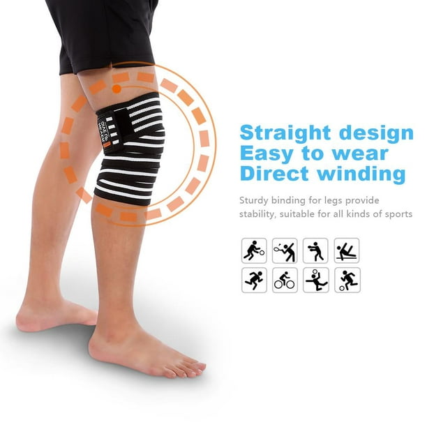 Fdit Knee Patella Support Brace Wrap,Adjustable Knee Patella Support Brace  Wrap Stabilizer Sleeve Cap Sports Protect 