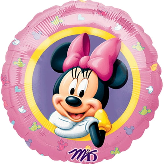 Disney Minnie Mouse Pink Foil Balloon 18" ( Each )