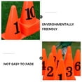 thumbnail image 7 of GOOHOCHY Orange Marker Cones Set of 10 Durable PE Material for Sports Training and Playing Use, 7 of 7