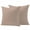 Dark Beige, variant on Grey Pure Color Outdoor Pillow Covers 20x20 Set of 2,Waterproof Patio Throw Pillowcase Protectors,Aesthetics Contemporary Luxury Square Decorative Pillow Shams Cushion Covers for Seat Bed Couch Sofa