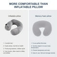 thumbnail image 6 of U-shaped Travel Pillow Crystal Velvet Neck Pillow Comfortable Neck Support Pillow Office Nap Pillow Travel Accessories Neck Protection Pillow Gift For Travelers Holiday Gifts, 6 of 7
