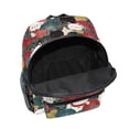 thumbnail image 6 of FORMRS School Backpack with Front Zippered Pocket 12" Student Travel Daypack, Black Lucky Cat, 6 of 6