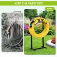 thumbnail image 2 of ATR ART to REAL Garden Hose Holder, Detachable Water Hose Holders Stand,for Outside Yard Lawn Farm,Black, 2 of 12