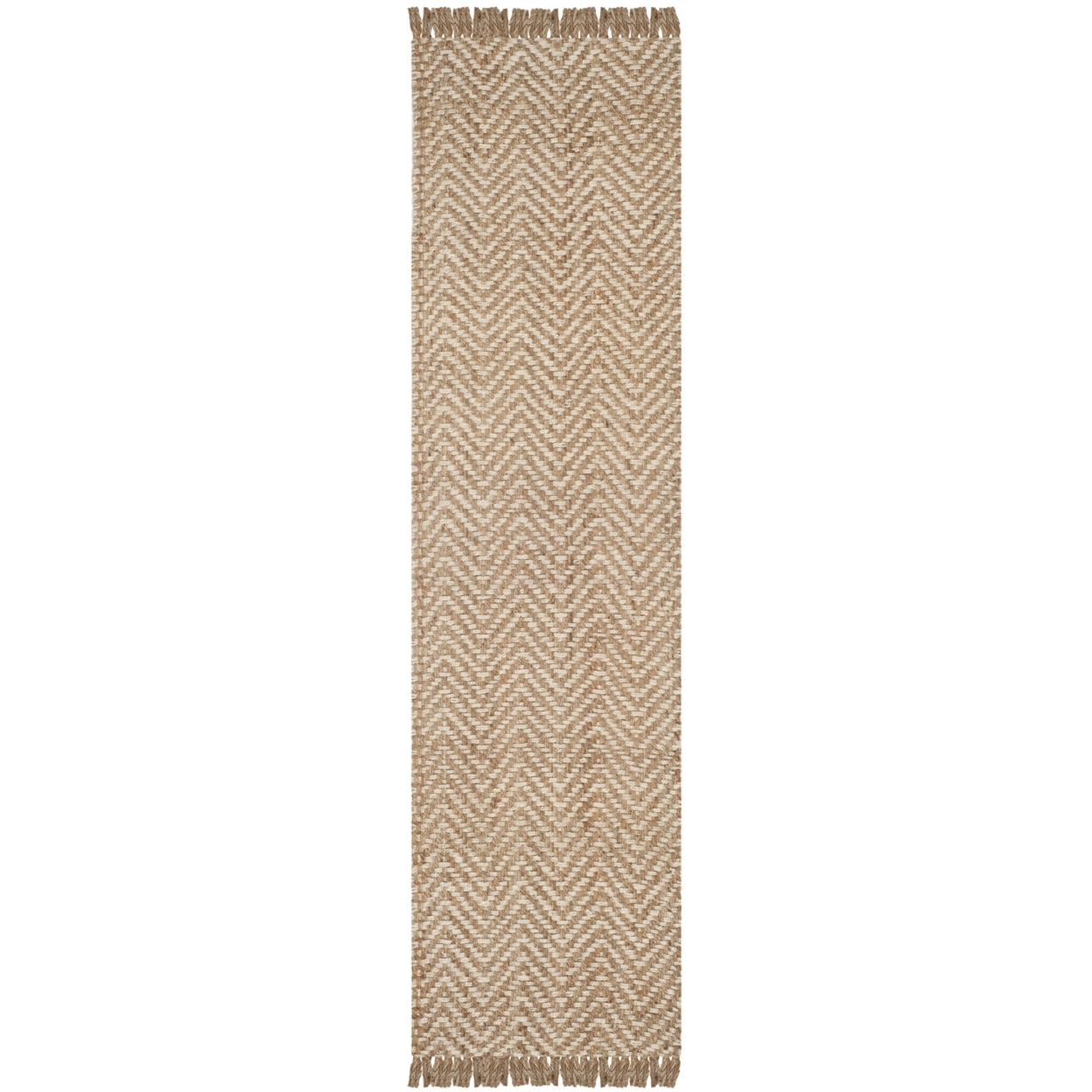 SAFAVIEH Natural Fiber NF458A Bleach / Natural Rug