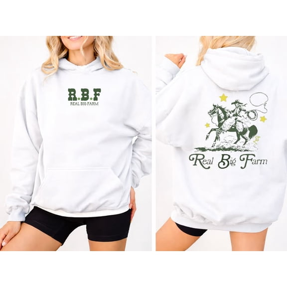 Ella Langley Real Big Farm Pullover Hoodie Sizes S-5XL Goldengate