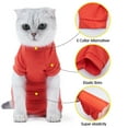 XBMego Cat Recovery Suit After Surgery Wear for Abdominal Wounds Spay