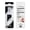 White Body, variant on CurvaPen Ergonomic Pens for Left and Right-Handed Writing and Drawing, Patented Curved Nib, 0.7mm Black Ink, Black Body, 2 Count
