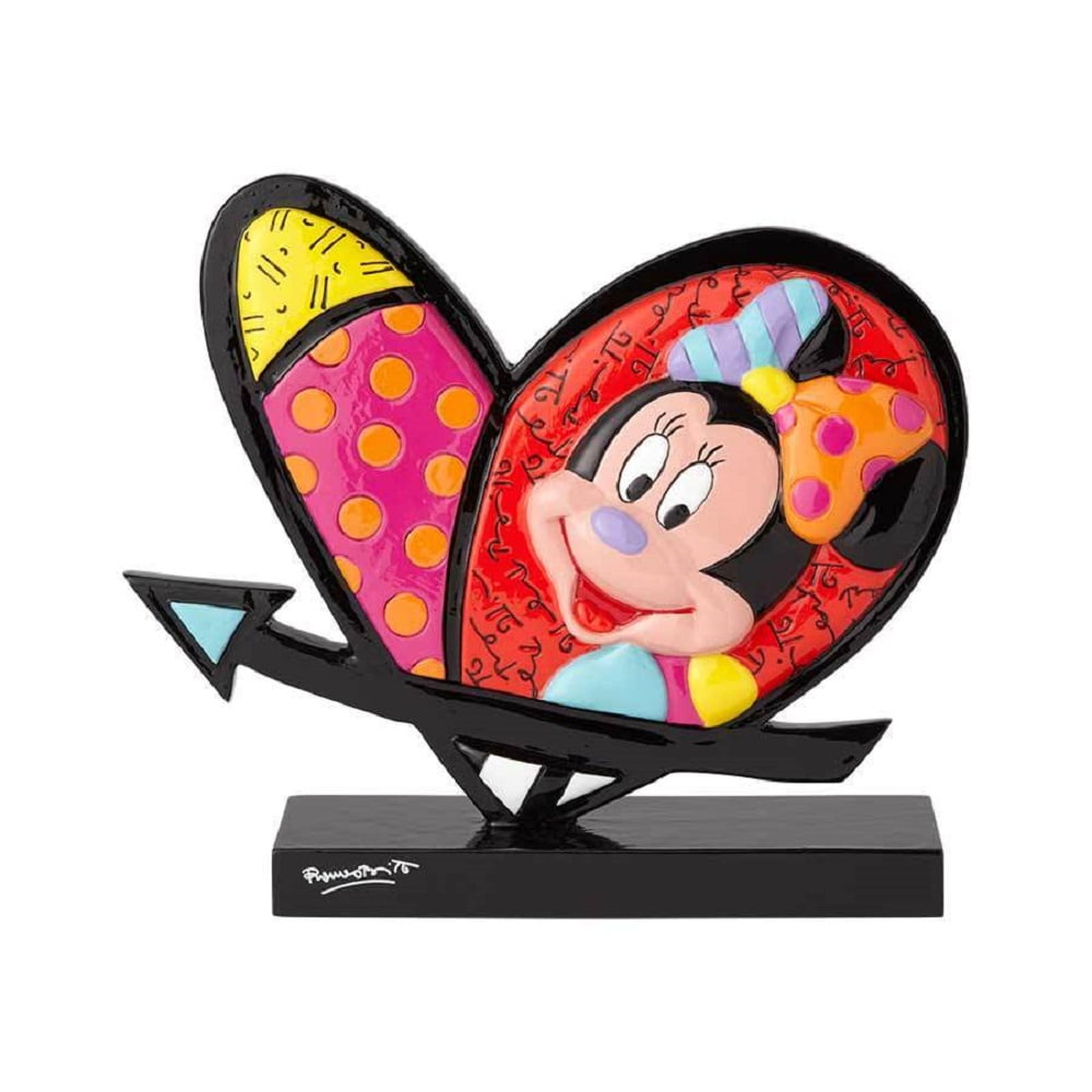 Romero Britto Disney Figur *Mickey Minnie Mouse Herz Icon*  6001005-20001Z 