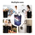 thumbnail image 5 of Xecao Planets Stars And Galaxies for Laundry Basket,Collapsible Large Laundry Hamper,Wash Bag for Laundry Room, Rolling Laundry Basket with Handles, 5 of 5