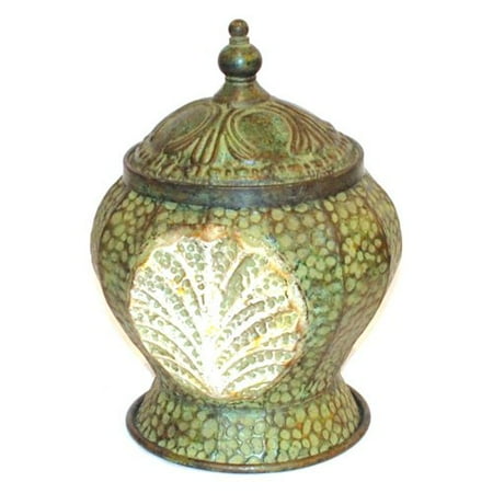 firefly metal rustic jar