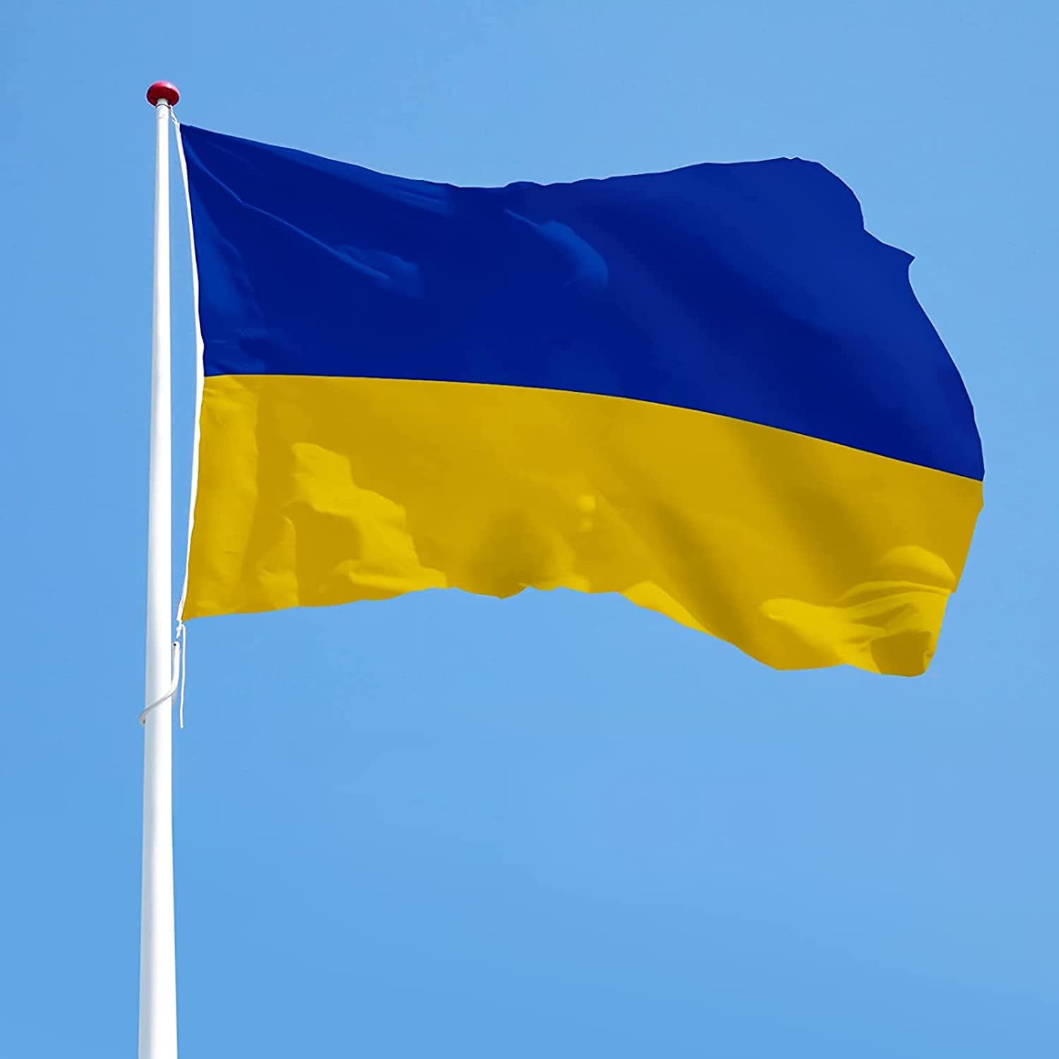 Ukraine National Flags 3ftx5ft Polyester With Brass Grommets 90cm 150cm