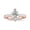 Rose Gold, variant on 1 Carat Classic Prong Set Round Marquise Cut Diamond Engagement Ring (0.5 Ct D Color SI1 Clarity Center Stone) Platinum Size-9.0