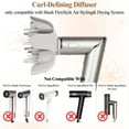 thumbnail image 2 of AFDD Curl-Defining Diffuser Attachment for Shark FlexStyle Adjustable Prongs Diffuser Compatible With Shark Flex Style Attachment Reduces Frizz Defines Curls Lifts Roots for Curly and Coily Hair, 2 of 8