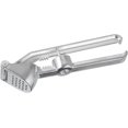 thumbnail image 1 of Garlic press, mashed garlic, kitchen utensils, stainless steel color, aluminum alloy, manual garlic pestle, 1 of 5