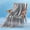 Dark Gray, variant on Sonive Cooling Striped Knit Blanket Twin Xl, Breathable, Soft & Fluffy Silky Throw, Blue