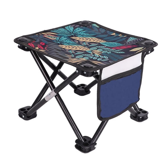 ZPAQI Collapsible Camp Stool Folding Stool for Camping Fishing Hiking Gardening