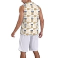 thumbnail image 2 of Sikiie Peanuts Basketball Jersey Reversible Men's Mesh Athletic Sports Shirts Training Practice S-4XLLarge, 2 of 6