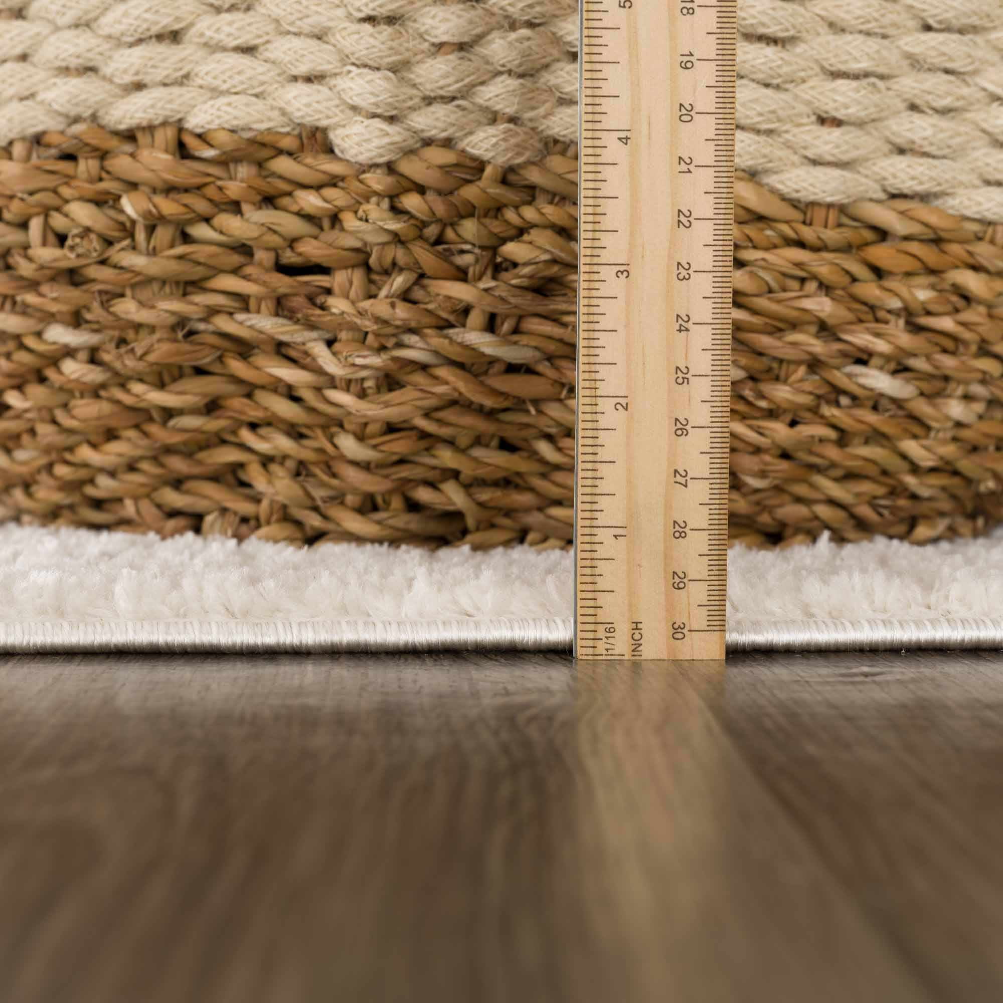 Hauteloom Koume Living Room, Bedroom Area Rug - High Pile - 6'7" x 9'
