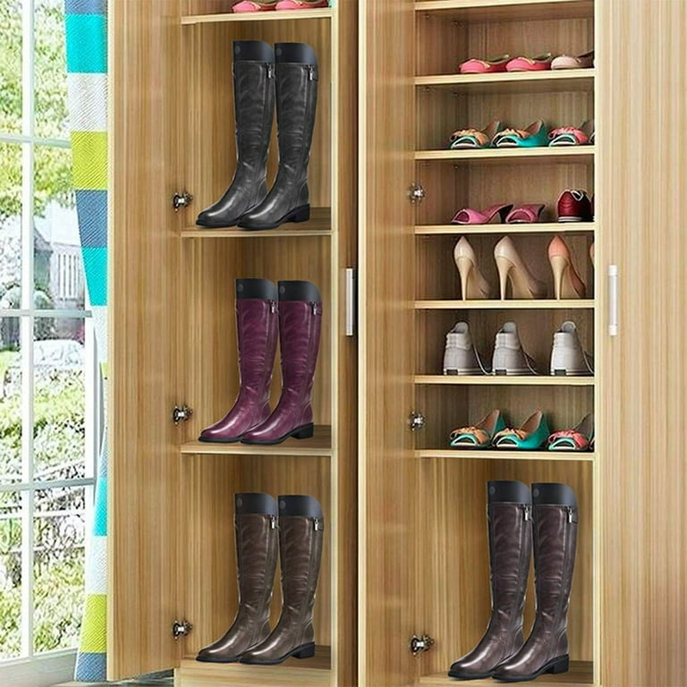 Lizheee Storage Ideas for Blankets Boot Form Inserts Tall Boot Support Reusable Boot Stand Holder Support Breathable Boot Inserts Pads Boot Tree Shaft For Men Women Knee High Tall Boots Walmart