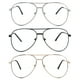 thumbnail image 2 of Gafas de lectura bifocales SOPHILY Aviator, paquete de 3 unidades con aumento 3.0, 2 of 6