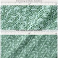 thumbnail image 2 of Soimoi Green Cotton Cambric Fabric Laurel Leaves Print Fabric by Yard 56 Inch Wide, 2 of 7