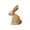 B, variant on Easter Decorations Brown Bunny Decor Rabbit Figurines, Wabi Sabi Easter DIY Bunny Statue of 1for Spring Tabletop Home Decor Farmhouse Shelf Mantel (Standing)