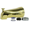 thumbnail image 4 of Danco 70-89265 Universal Tub Spout with Diverter, Polished Brass, 4 of 4