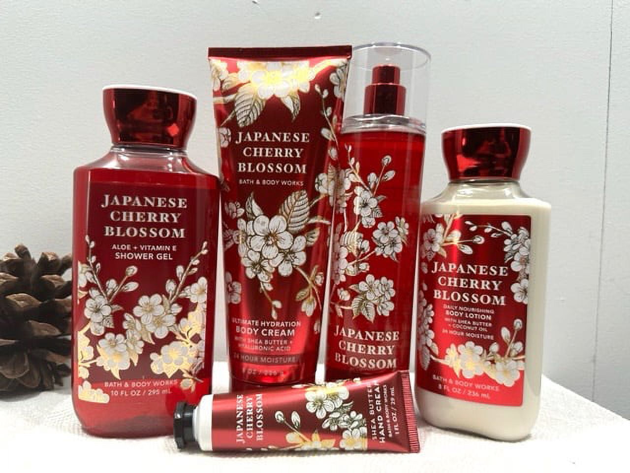 Bath and Body Works Japanese Cherry Blossom Perfume Gift Set
