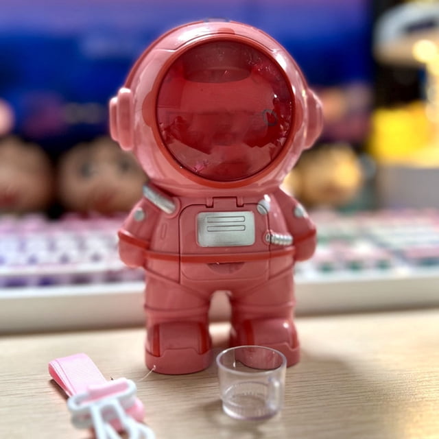 SIfdSeng Preschool Toys for Classroom Mini Children's Water Dispenser Astronaut Robot Water Dispenser Can Drink Water Kitchen Play Toys Mini Toys That Actually Work Kids Toys for Girls