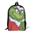 thumbnail image 1 of Christmas Gr Backpacks Basic Shoulder BackpackBookbag Satchel Backpack Rucksack, 1 of 3